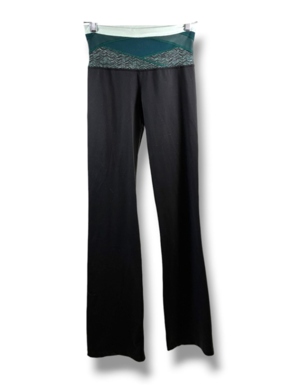 Lululemon Grove Pant III HR 35” in Black Deep Green and Sea Mist Size 4